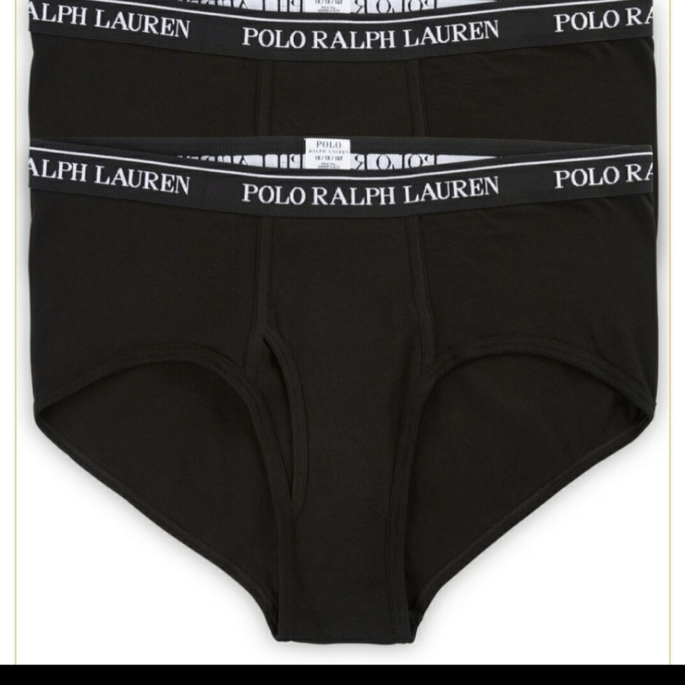 * ew)Polo Ralph Lauren Men's brief 2 pack